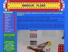 Tablet Screenshot of merkurplzen.cz
